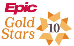 Epic Gold Stars Award.
